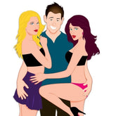 Pipedream Travel Size Instant Threesome Sex Doll Love Dolls